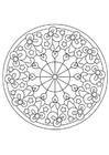 christmas mandala