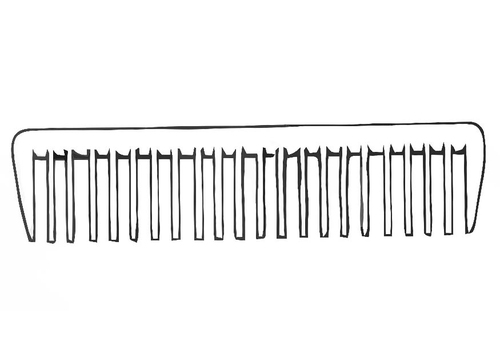 Coloring page comb