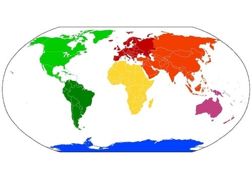 world map continents. world map continents. world