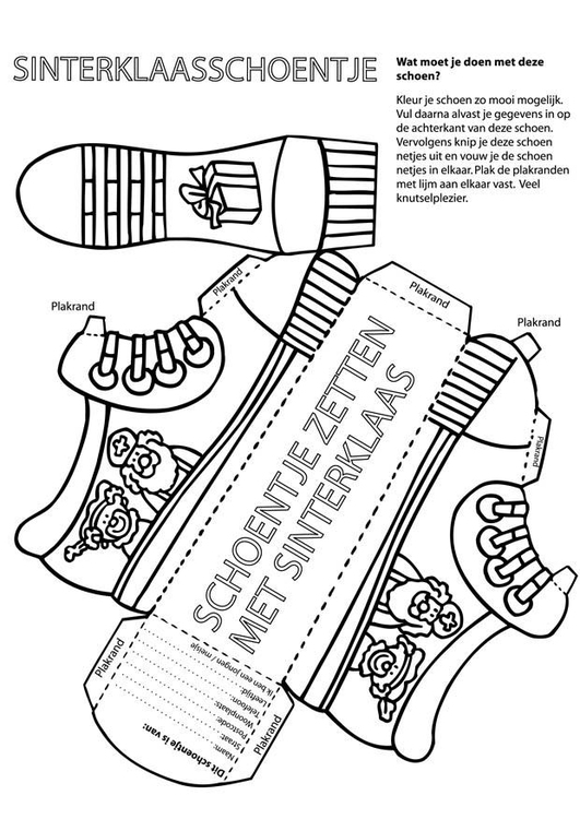 Craft Shoe for Saint Nicholas