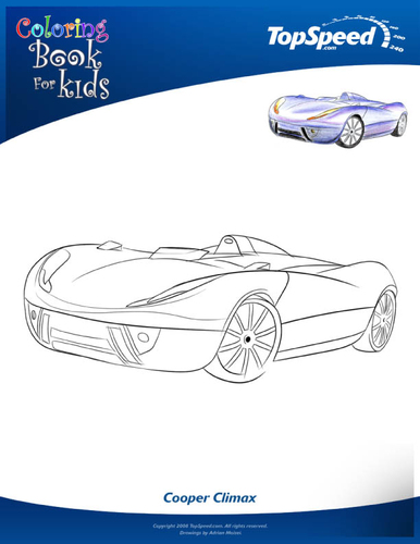 Coloring page Detroit Auto Show-11