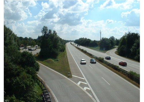 exit on and off freeway