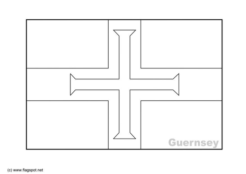 flag Guernsey