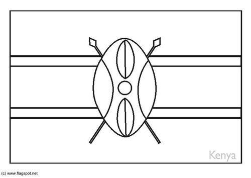 flag Kenya