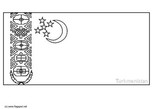 flag Turkmenistan