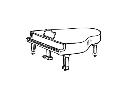 grand piano