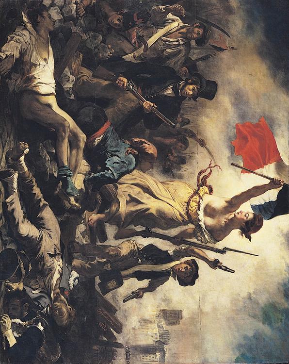Eugene Delacroix - Liberty Leading the People -French revolution