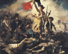 Images Eugene Delacroix - Liberty Leading the People -French revolution