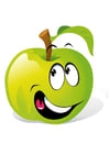 Images fruit - green apple