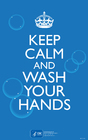 Images keep calm and wash your hands