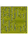 Images labyrinth - yellow