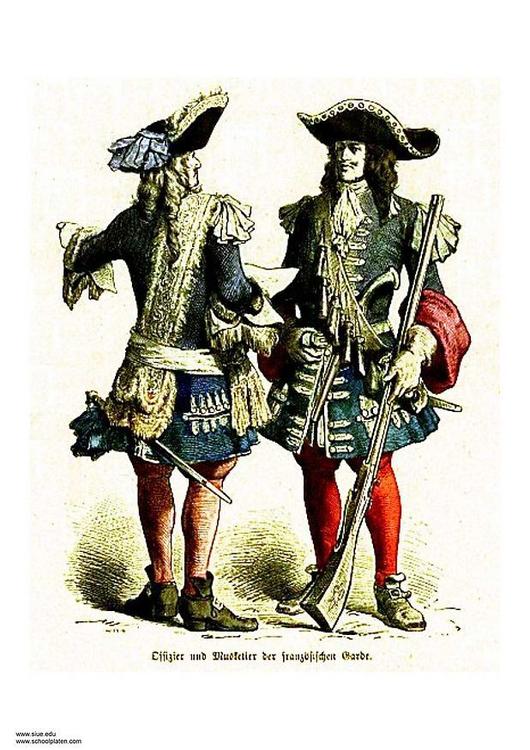 musketeer 17th century