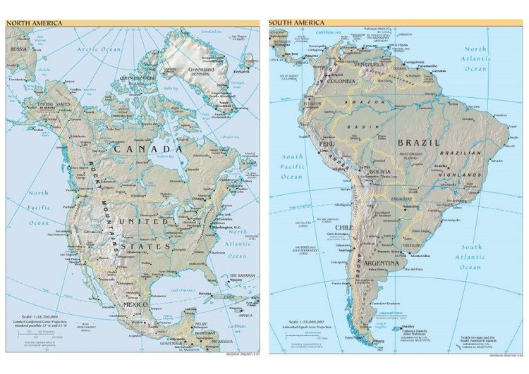 Image North and South America