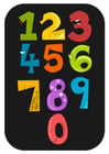 Images numbers