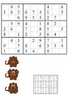 Images sudoku - monkeys