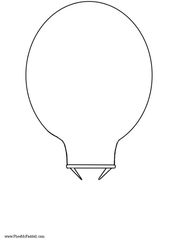 hot air balloon Craft hot air balloon