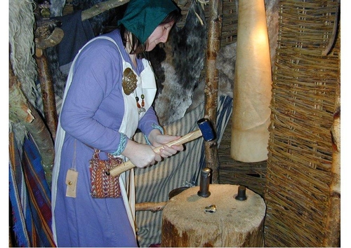 making gold coins
