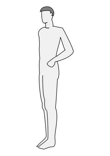 man profile