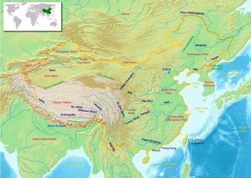 map of China 2