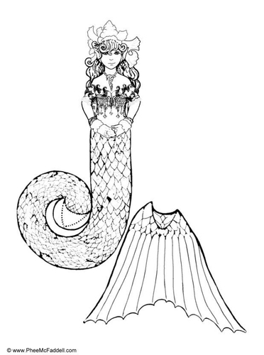 mermaid on throne part 1