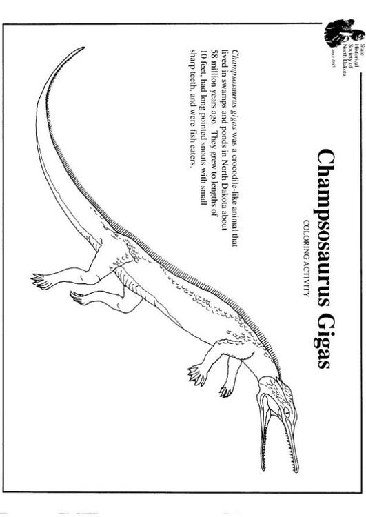 champosaurus gigas