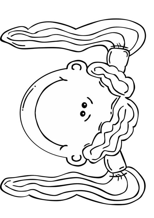 girl's face
