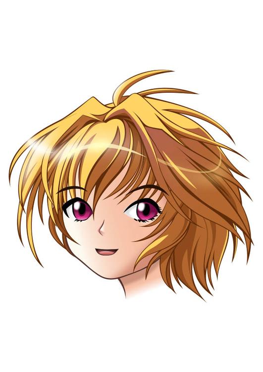 manga girl