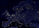 Photos night image urbanized Earth, Europe