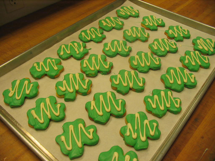 Photo Saint Patrick's Day cookies
