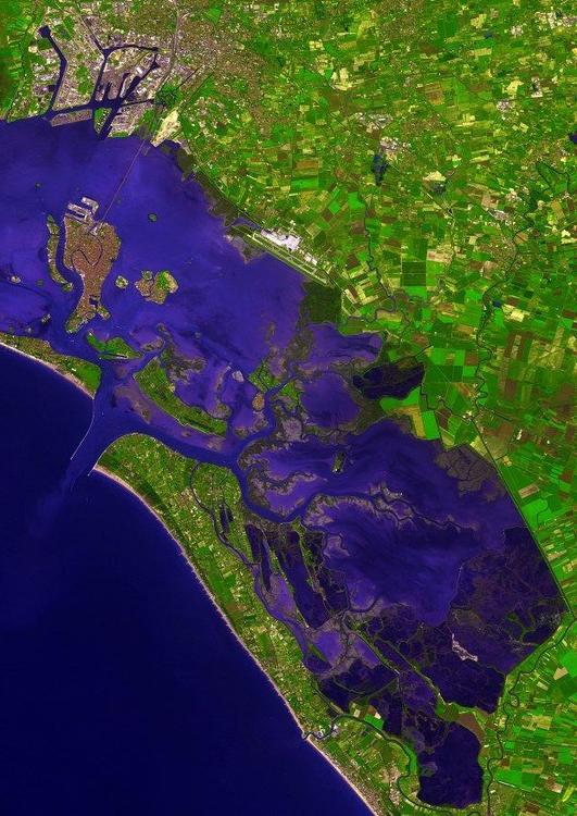 satelite photo Venice