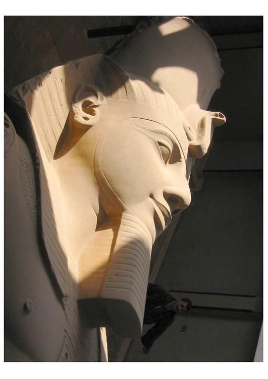statue Ramses 1, Memphis
