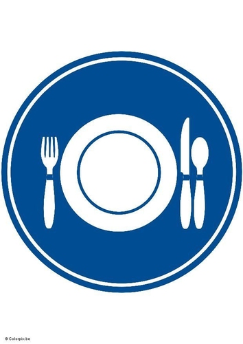 plate and cutlery
