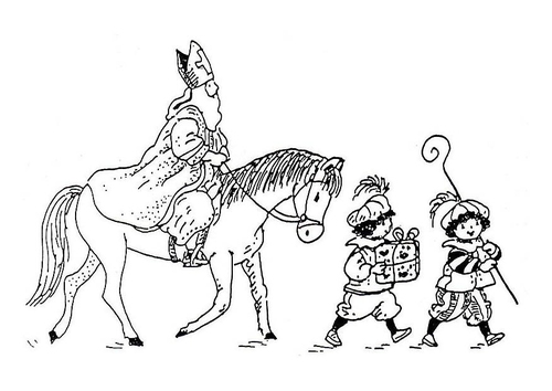 Saint Nicholas and Pete
