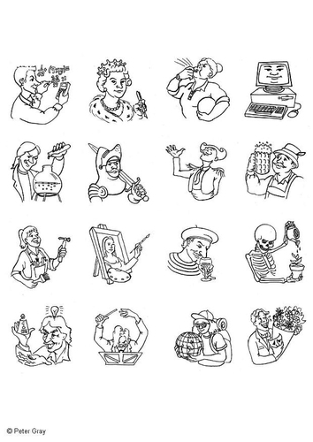 several professions