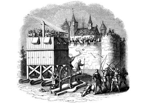storming a castle