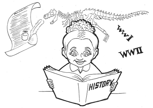 studying history