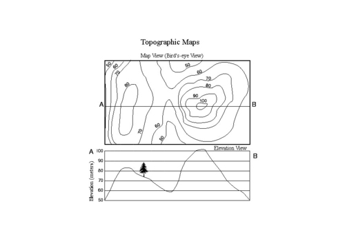 topographic map