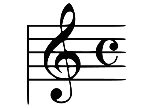 treble clef