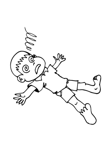 Coloring page unconscious