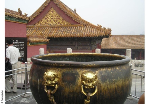water bucket, Forbidden City