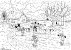 Coloring pages 01 winter