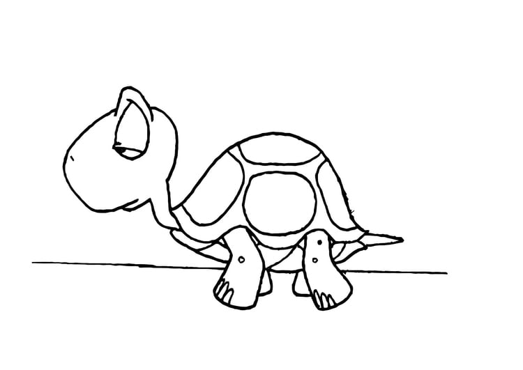 Coloring page 017b. slow