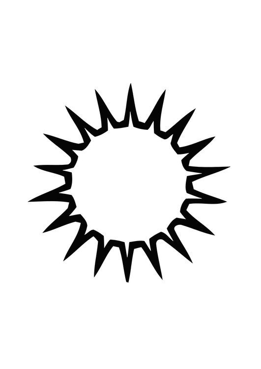 Coloring Page 01a. sunny - free printable coloring pages - Img 11403