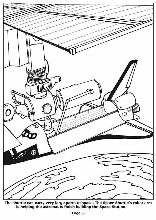 Coloring Page 03 Building Space Station Img 4196