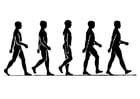1 A walking