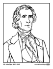 Coloring page 10 John Tyler