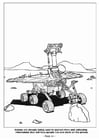 Coloring page 11 Mars expedition