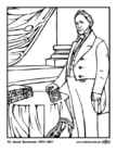 Coloring pages 15 James Buchanan