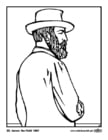 Coloring pages 20 James Garfield