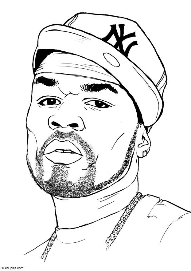 famous rappers coloring pages